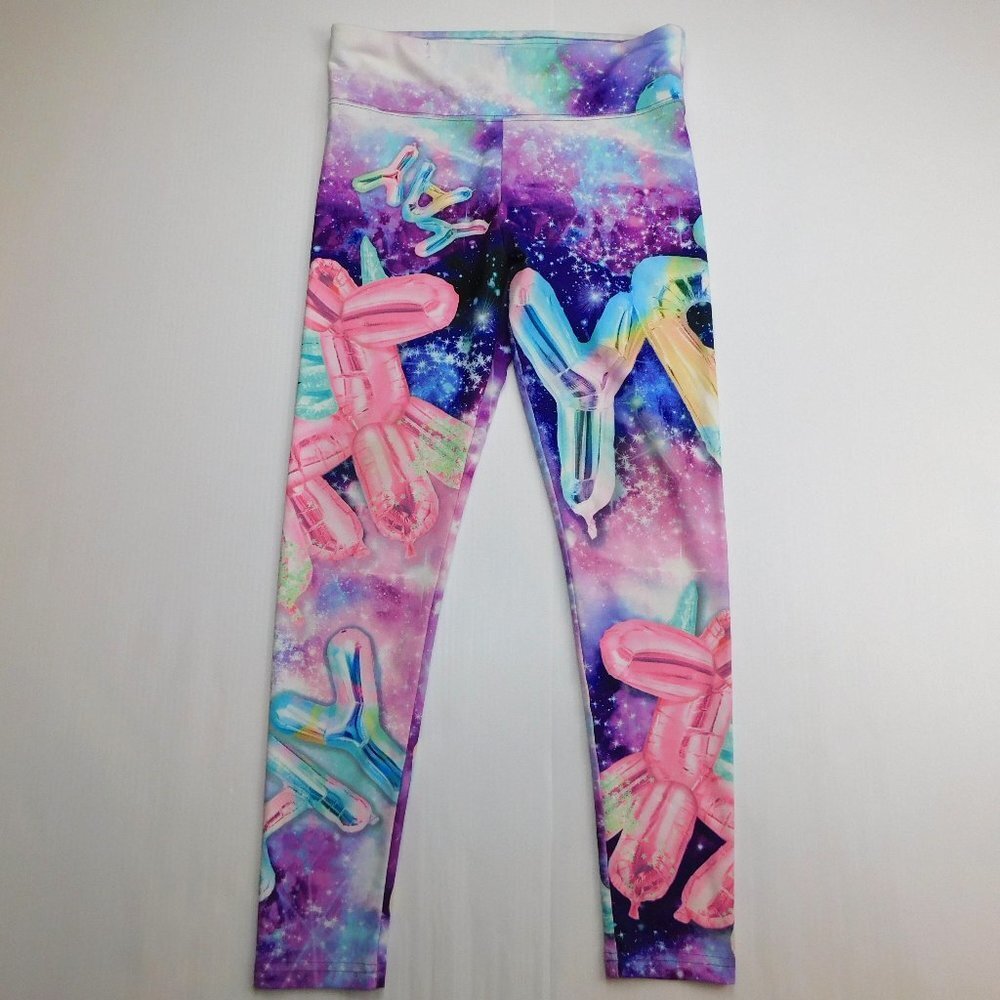 Justice Balloon Animals Unicorn YAY Leggings Girls 14 / 16 Plus Y14 / Y16